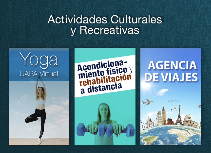 Actividades culturales y recreativas